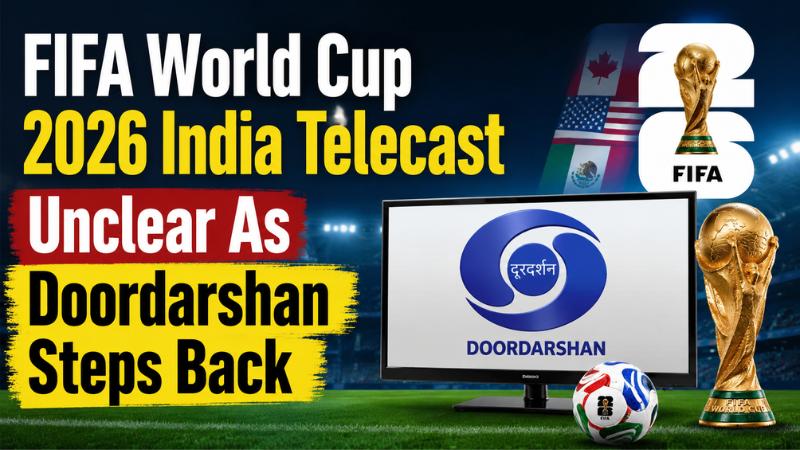 FIFA World Cup 2026 India Telecast Unclear As Doordarshan Steps Back
