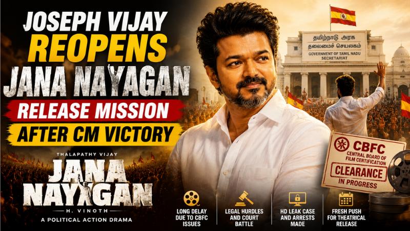 Joseph Vijay Reopens Jana Nayagan Release Mission After CM Victory