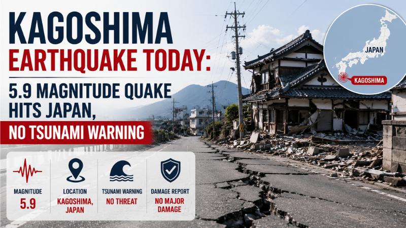 Kagoshima Earthquake Today 5.9 Magnitude Quake Hits Japan, No Tsunami Warning