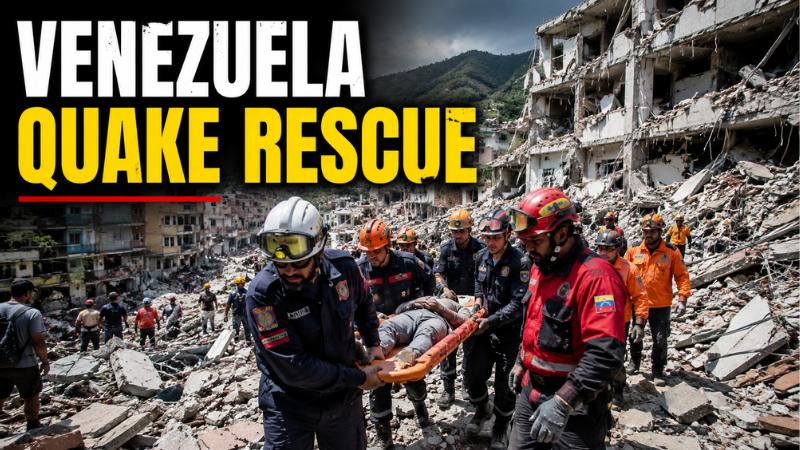 Venezuela Twin Earthquakes Toll Rises To 235 As Rescue Teams Search Rubble