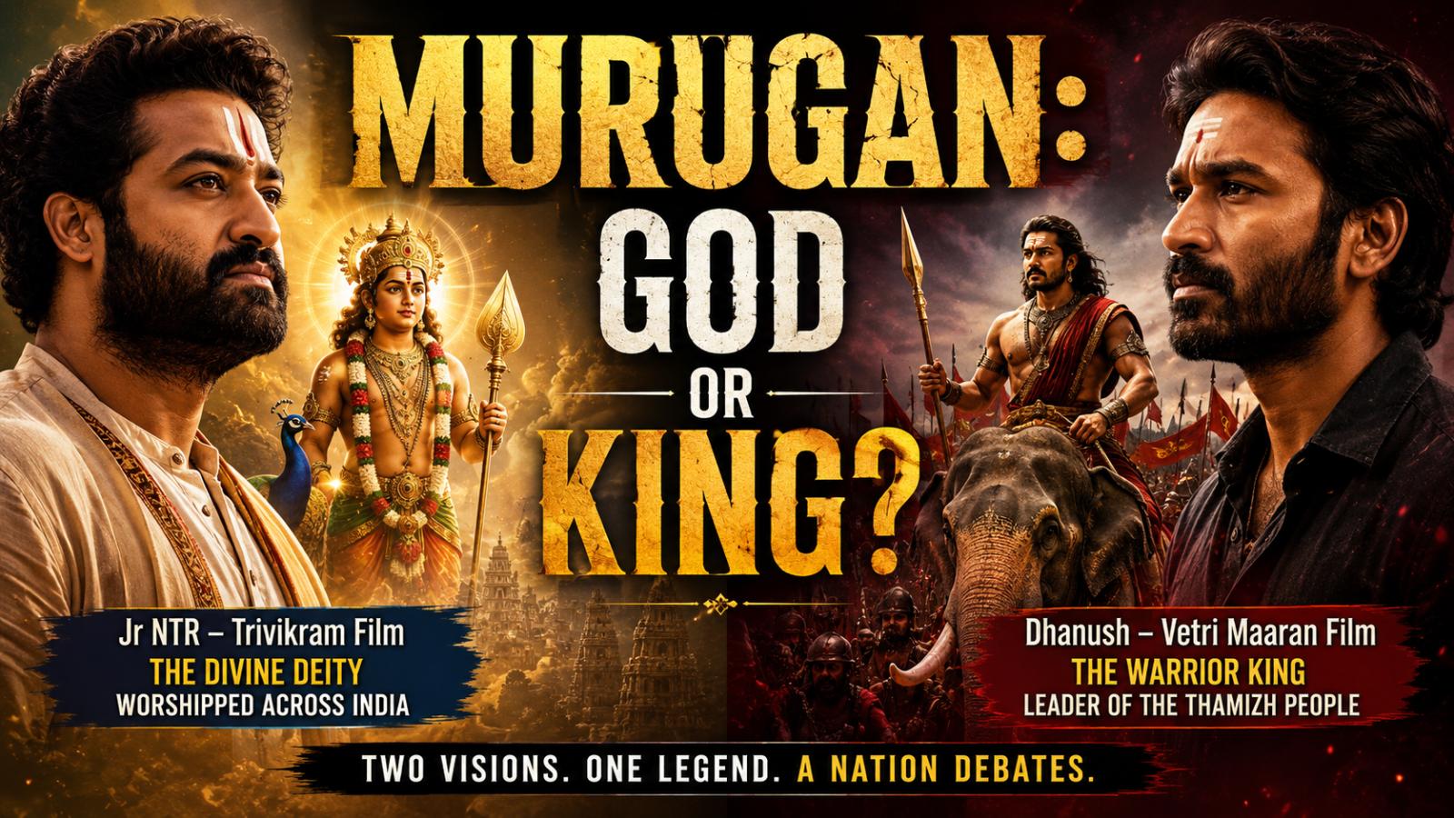 Jr NTR vs Dhanush Murugan Films: God or Tamil Warrior?