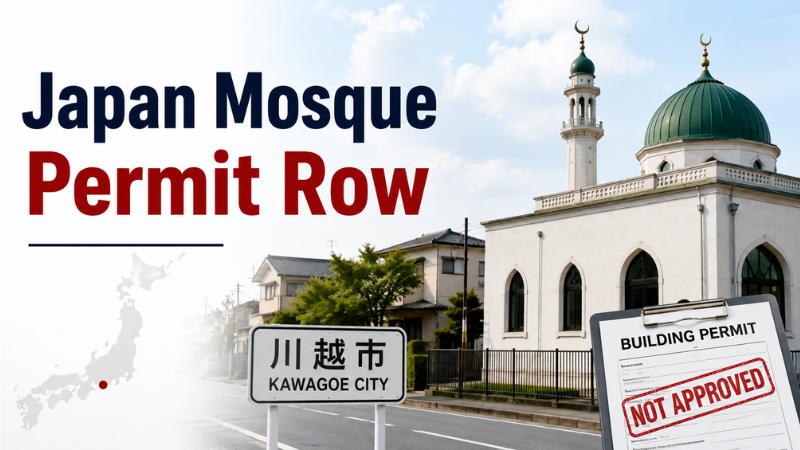 Japan Mosque Permit Row Puts Pakistan Embassy In Spotlight