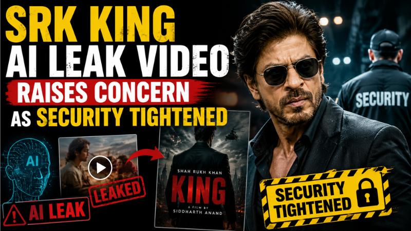 SRK King AI Leak Video Raises Concern As Security Tightened