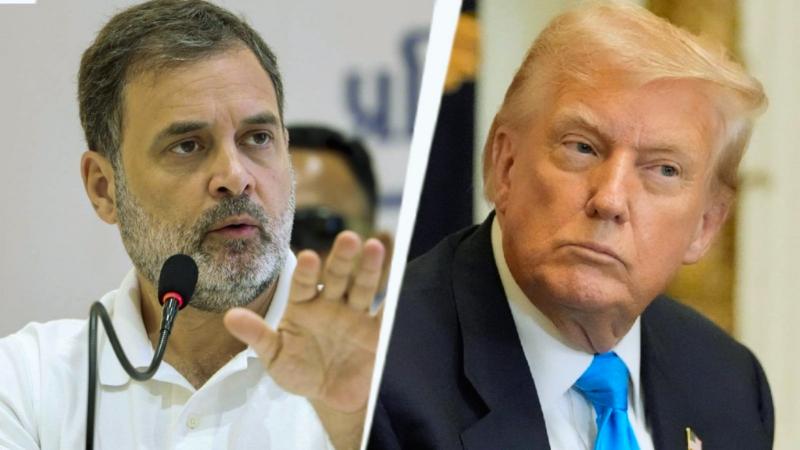 Rahul Gandhi Criticizes Donald Trump’s Unacceptable Rhetoric on Iran Crisis