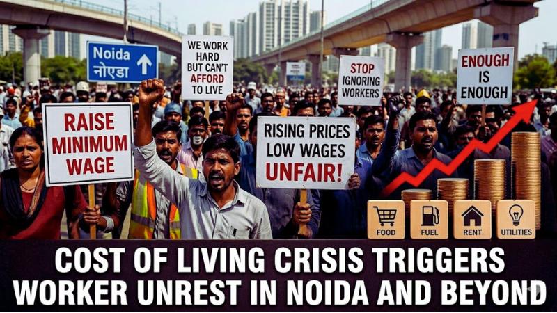 Cost Of Living Crisis Triggers Worker Unrest In Noida And Beyond