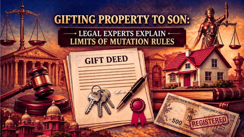 Gifting Property to Son: Legal Experts Explain Limits of Mutation Rules