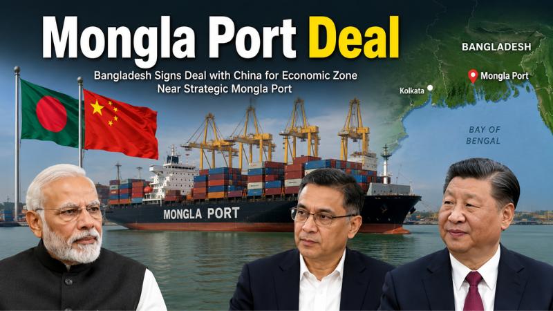 Bangladesh China Mongla Port Deal Raises India’s Bay Of Bengal Concerns
