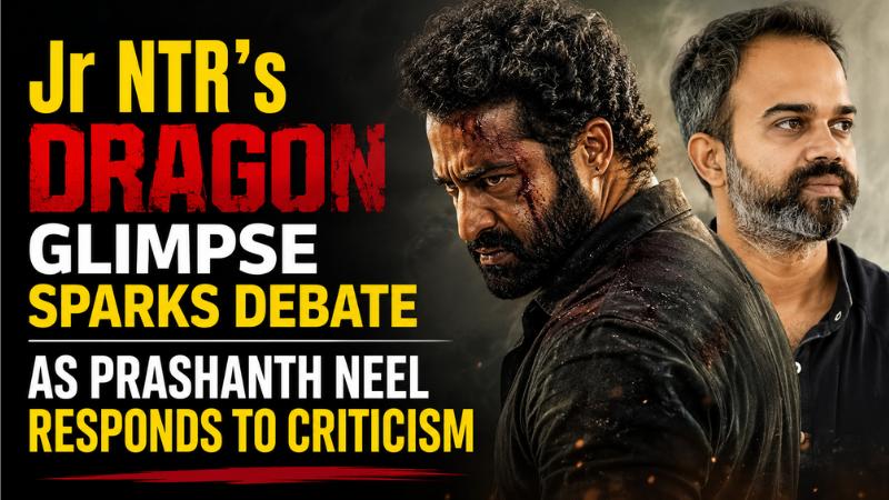 Jr NTR’s Dragon Glimpse Sparks Debate As Prashanth Neel Responds To Criticism