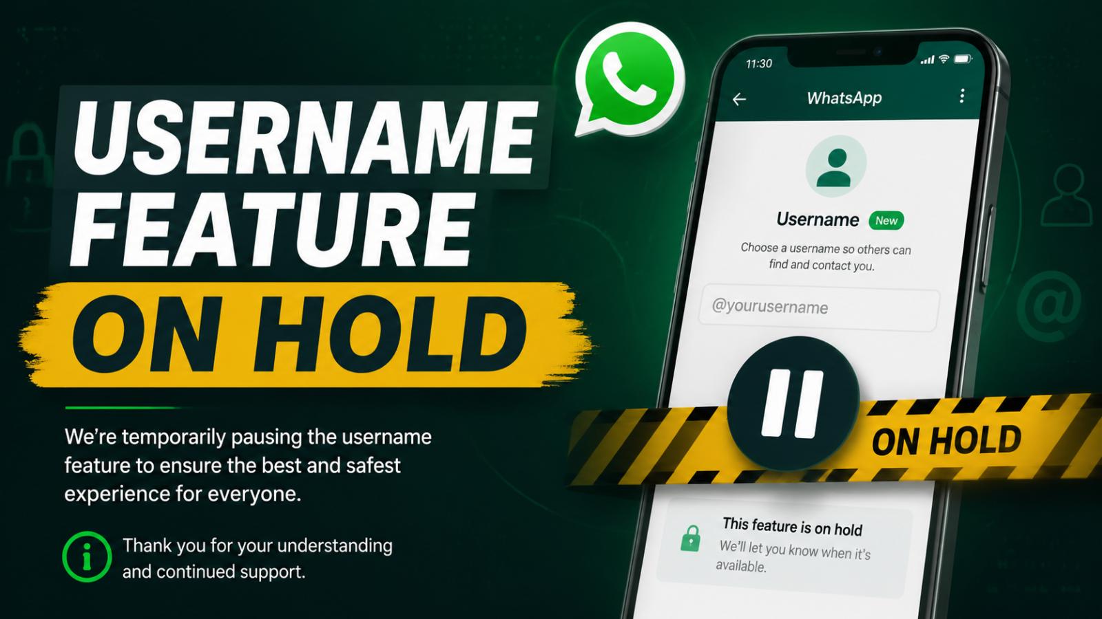 India Halts WhatsApp Username Feature Over Privacy Concerns