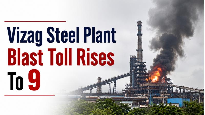 Vizag Steel Plant Blast Toll Rises To 9 After Worker Dies Of Burns