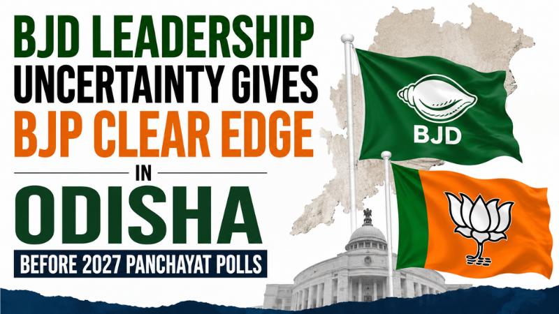 BJD Leadership Uncertainty Gives BJP Clear Edge In Odisha Before 2027 Panchayat Polls