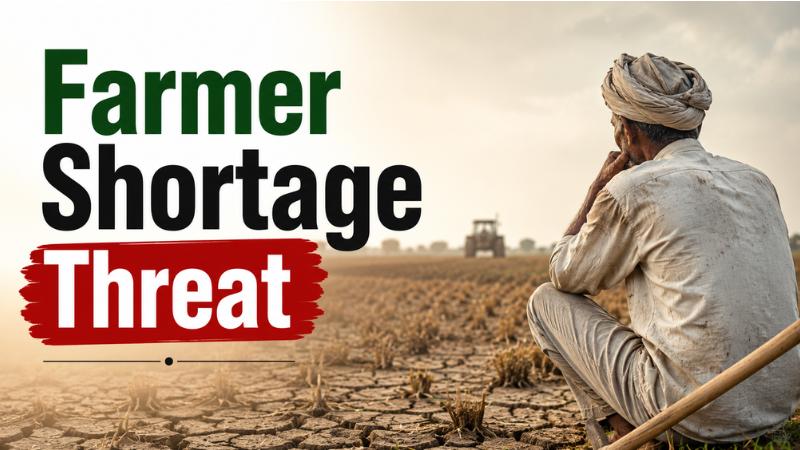 Farmer Shortage May Threaten Future Food Security