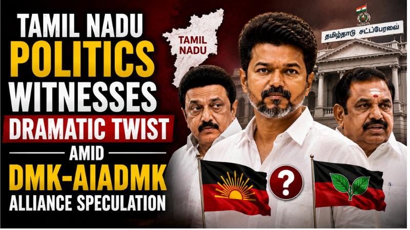 Tamil Nadu Politics Witnesses Dramatic Twist Amid DMK-AIADMK Alliance Speculation