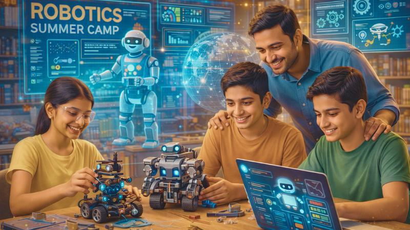 Robotics Summer Camps Popular Among Indian Teens