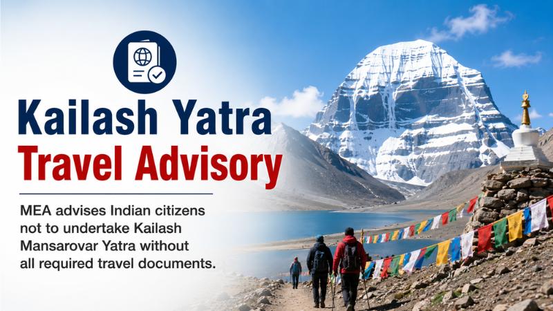 Kailash Mansarovar Yatra: MEA Warns Pilgrims Over Missing Travel Documents