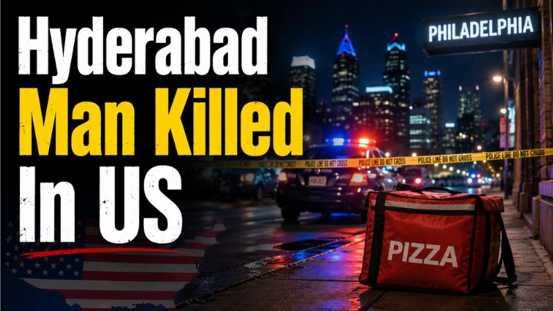 Hyderabad Man Shot Dead In Philadelphia During Pizza Delivery