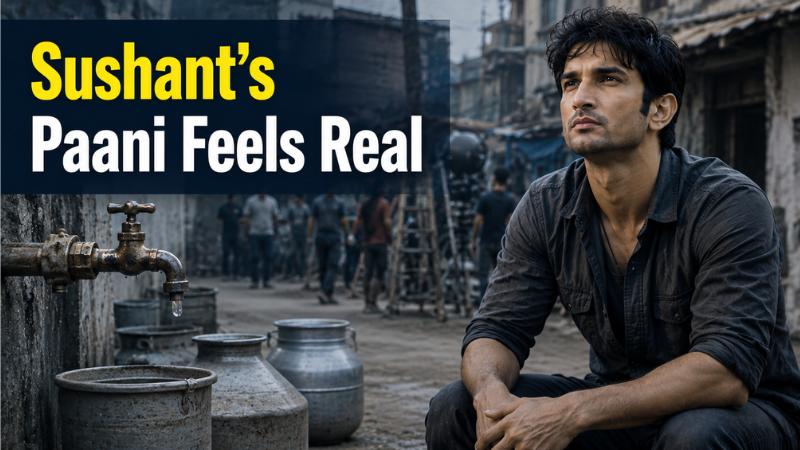 Sushant Singh Rajput’s Unmade Paani Feels Relevant Amid India’s Water Crisis