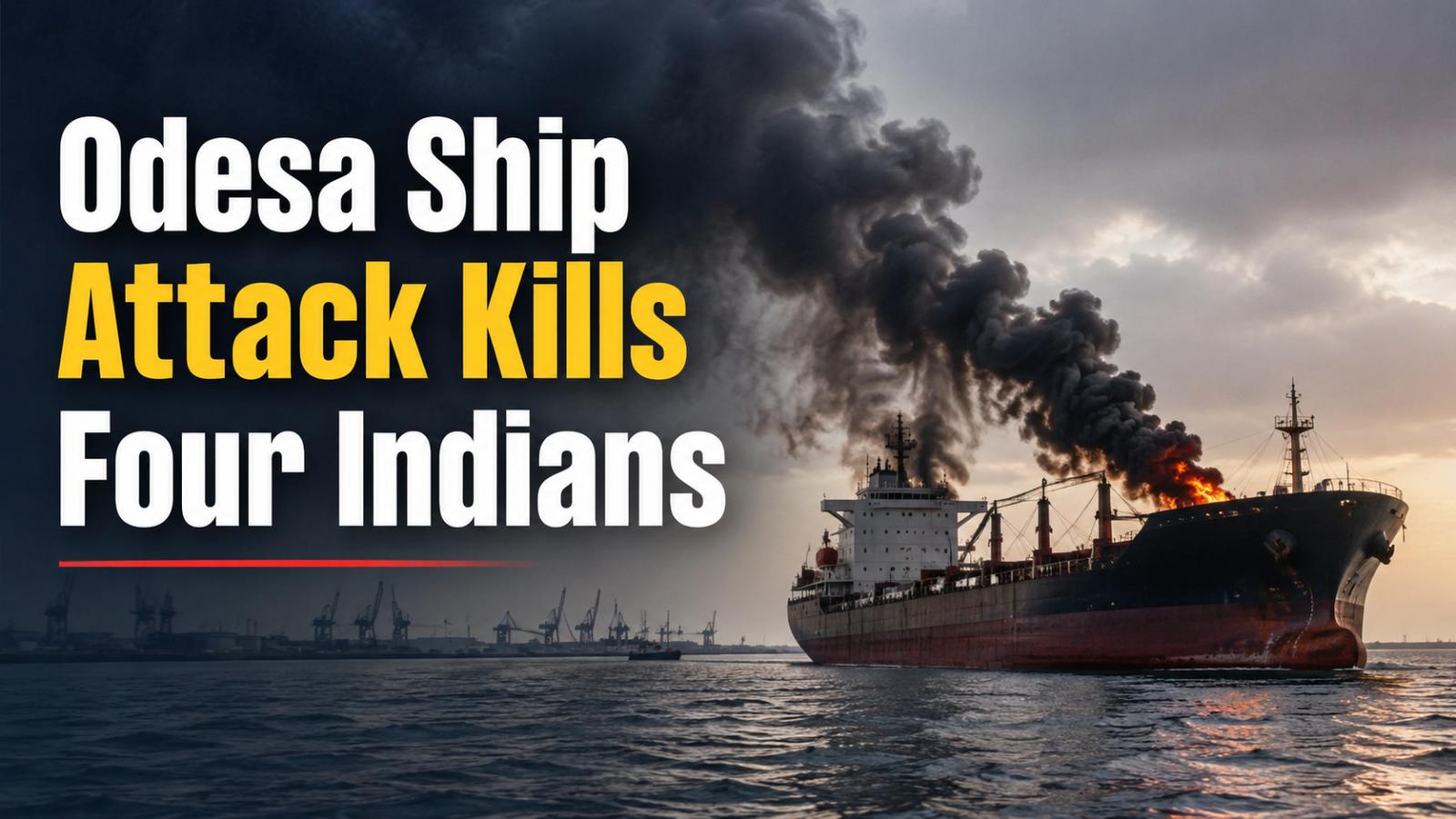 MV Golden Leo Attack Kills Four Indians Near Ukraine’s Odesa