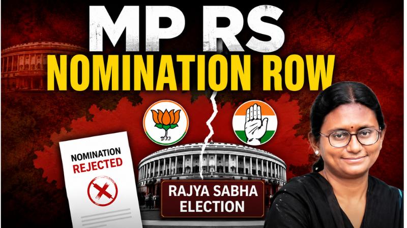 MP Rajya Sabha Nomination Row Deepens After Natarajan’s Papers Rejected