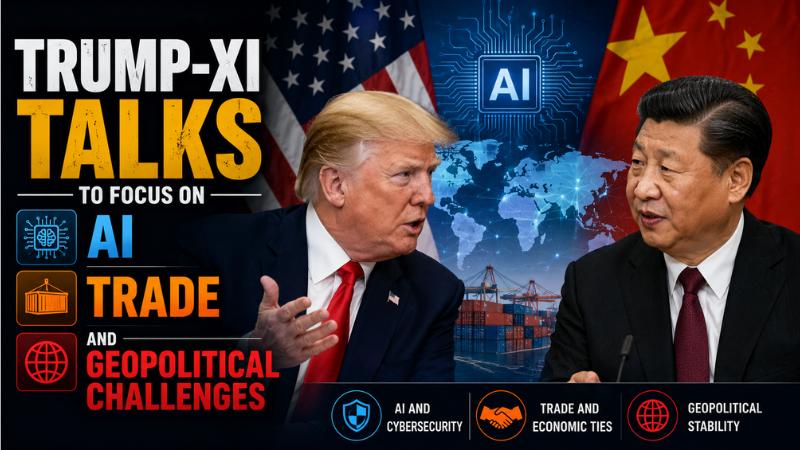Trump-Xi Talks To Focus On AI, Trade And Geopolitical Challenges