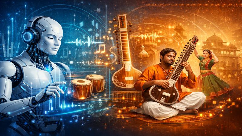 The Link Between AI and Traditional Indian Music Innovation