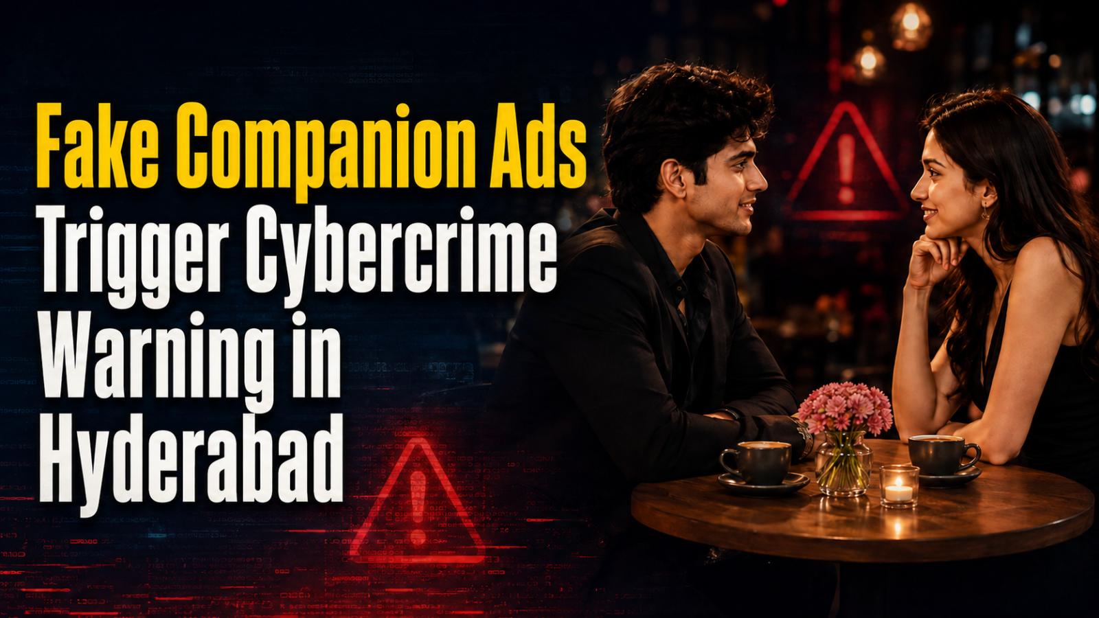 Fake Companion Ads Trigger Cybercrime Warning in Hyderabad