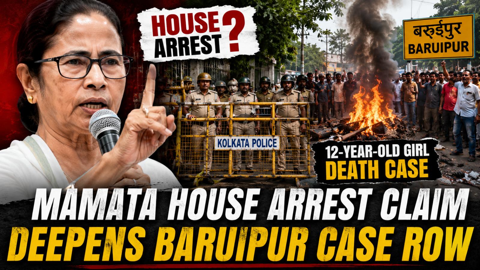 Mamata’s Baruipur visit claim sparks Bengal row