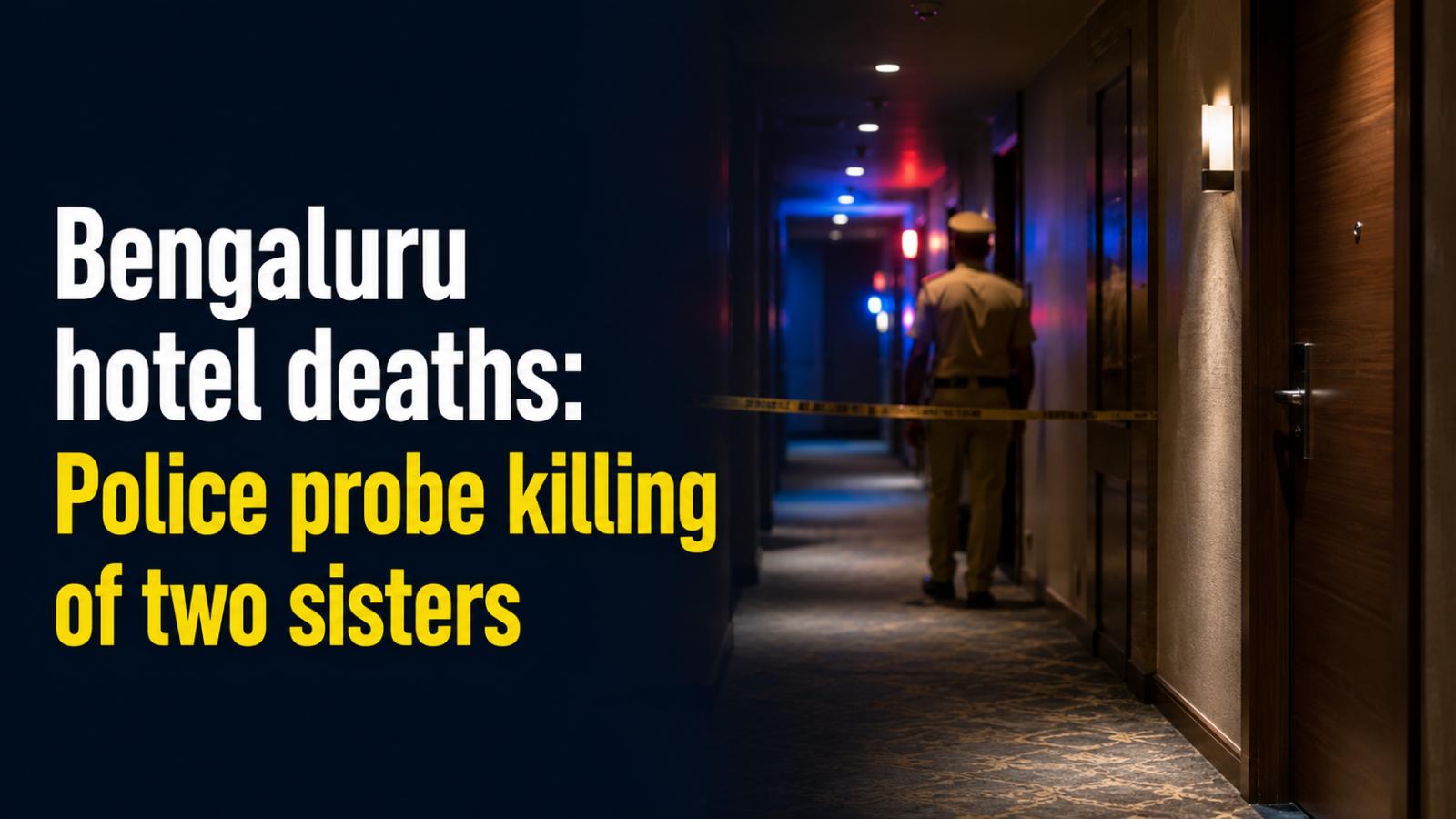 Bengaluru hotel deaths Police probe killing of two sisters