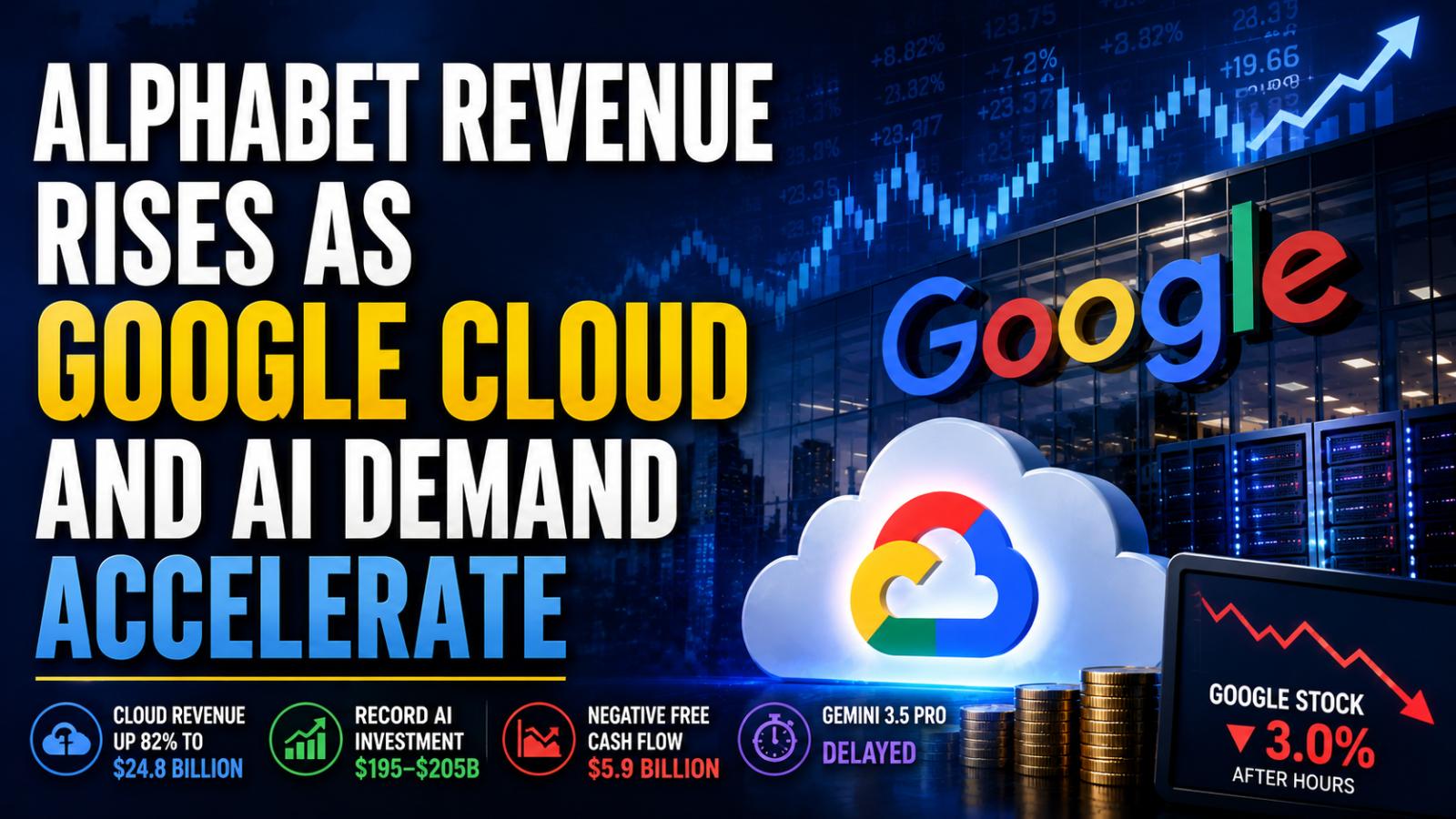 Alphabet Revenue Rises as Google Cloud and AI Demand Accelerate