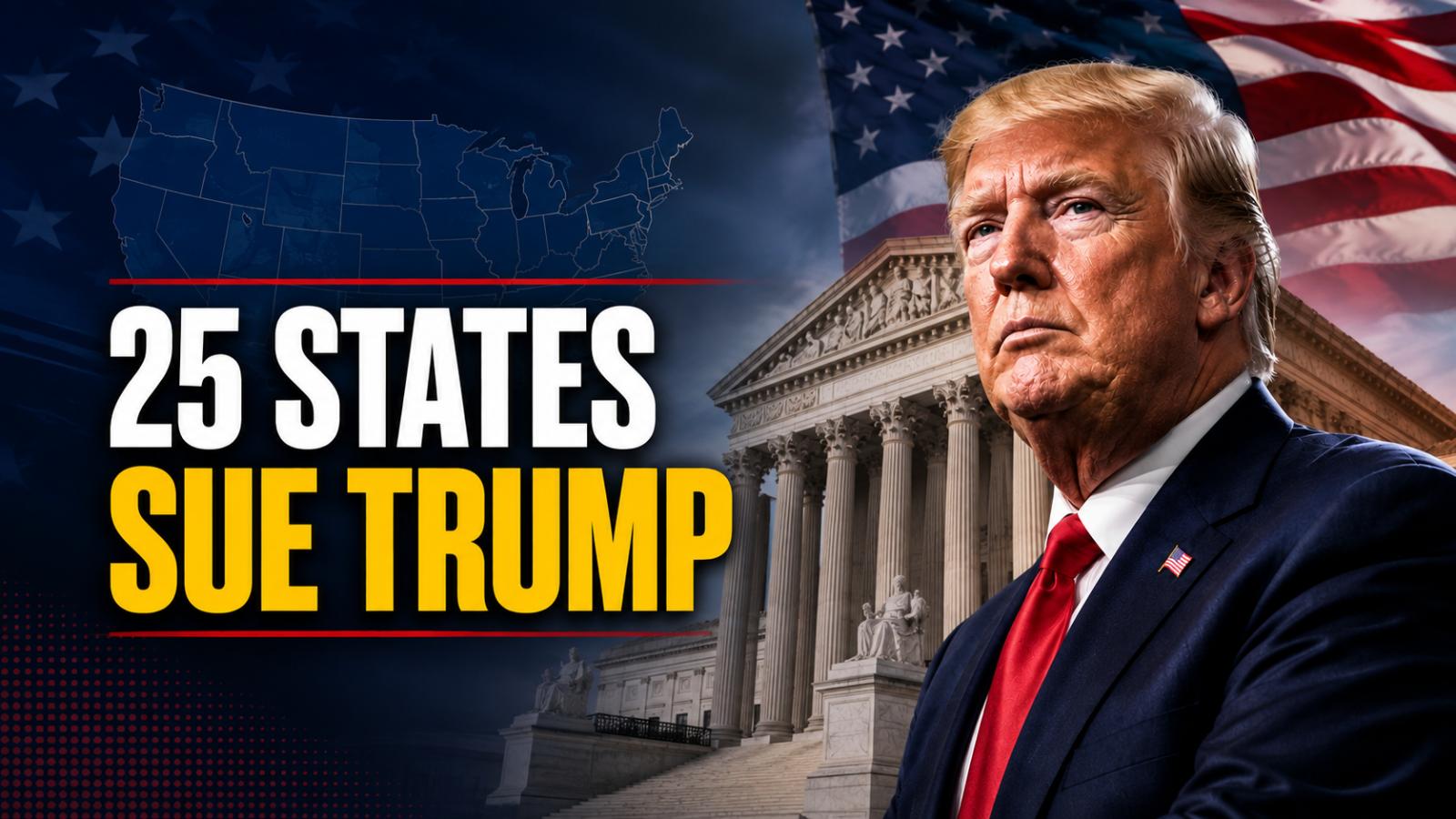25 US States Sue Trump Over Tariffs Affecting India