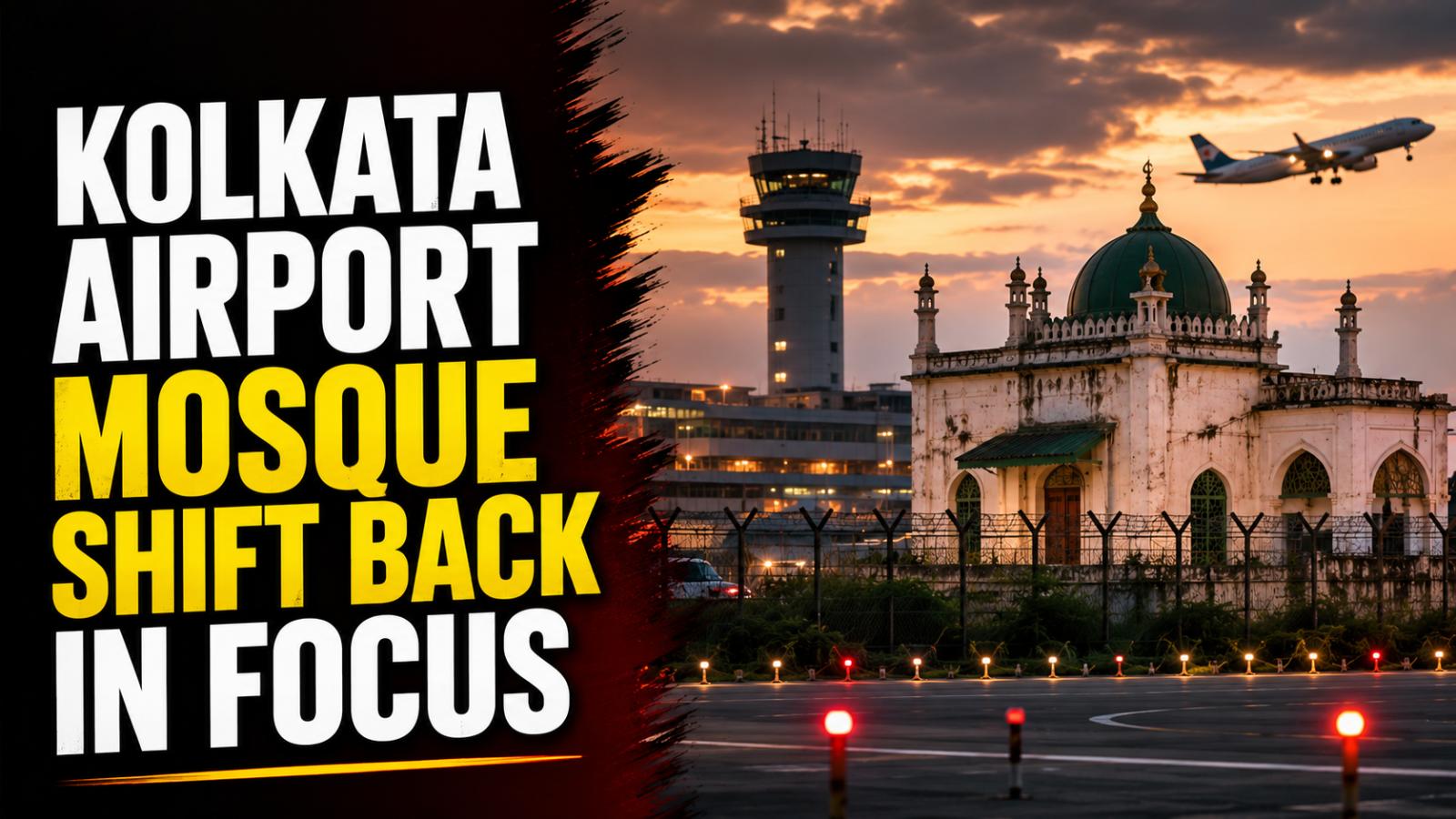 Kolkata airport mosque shift proposal returns to focus