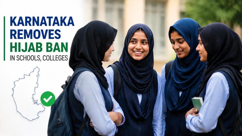 Karnataka Ends 2022 Hijab Restriction In Schools
