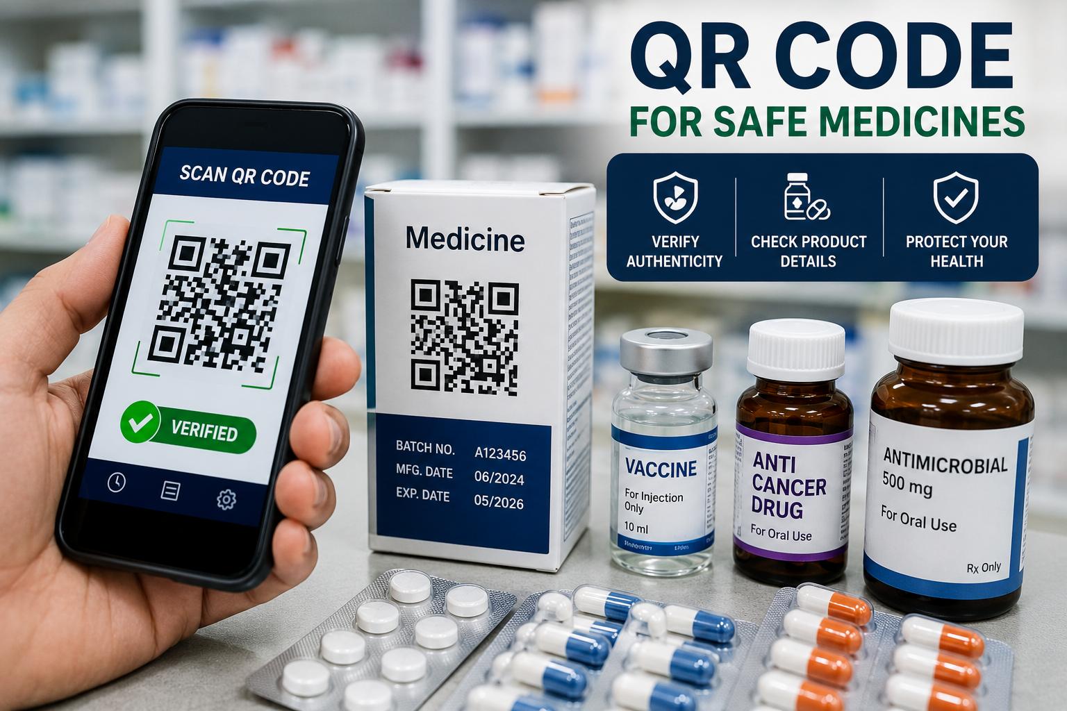 Government Expands QR Code Requirement to Vaccines and Essential Medicines