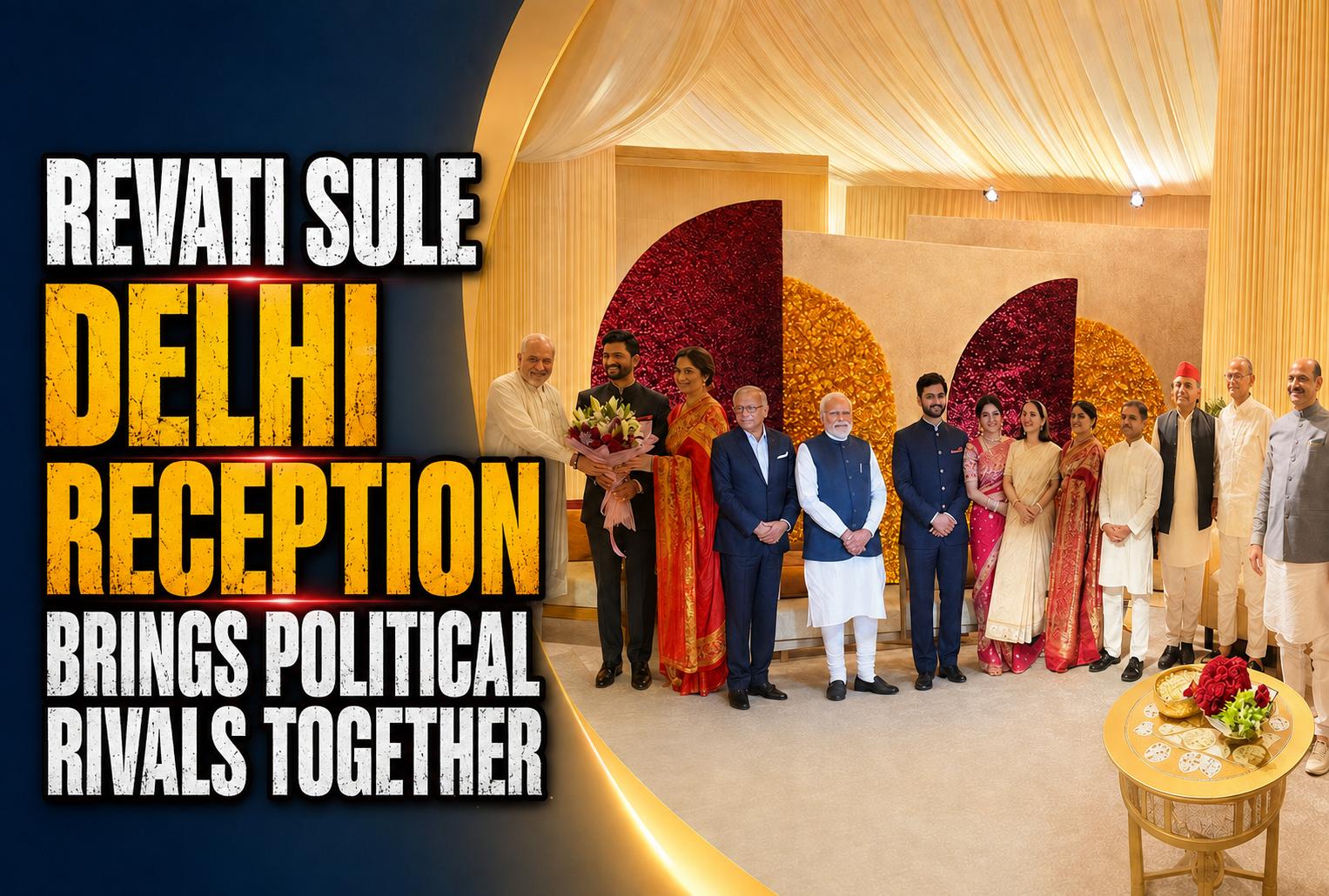 Revati Sule Delhi reception brings political rivals together