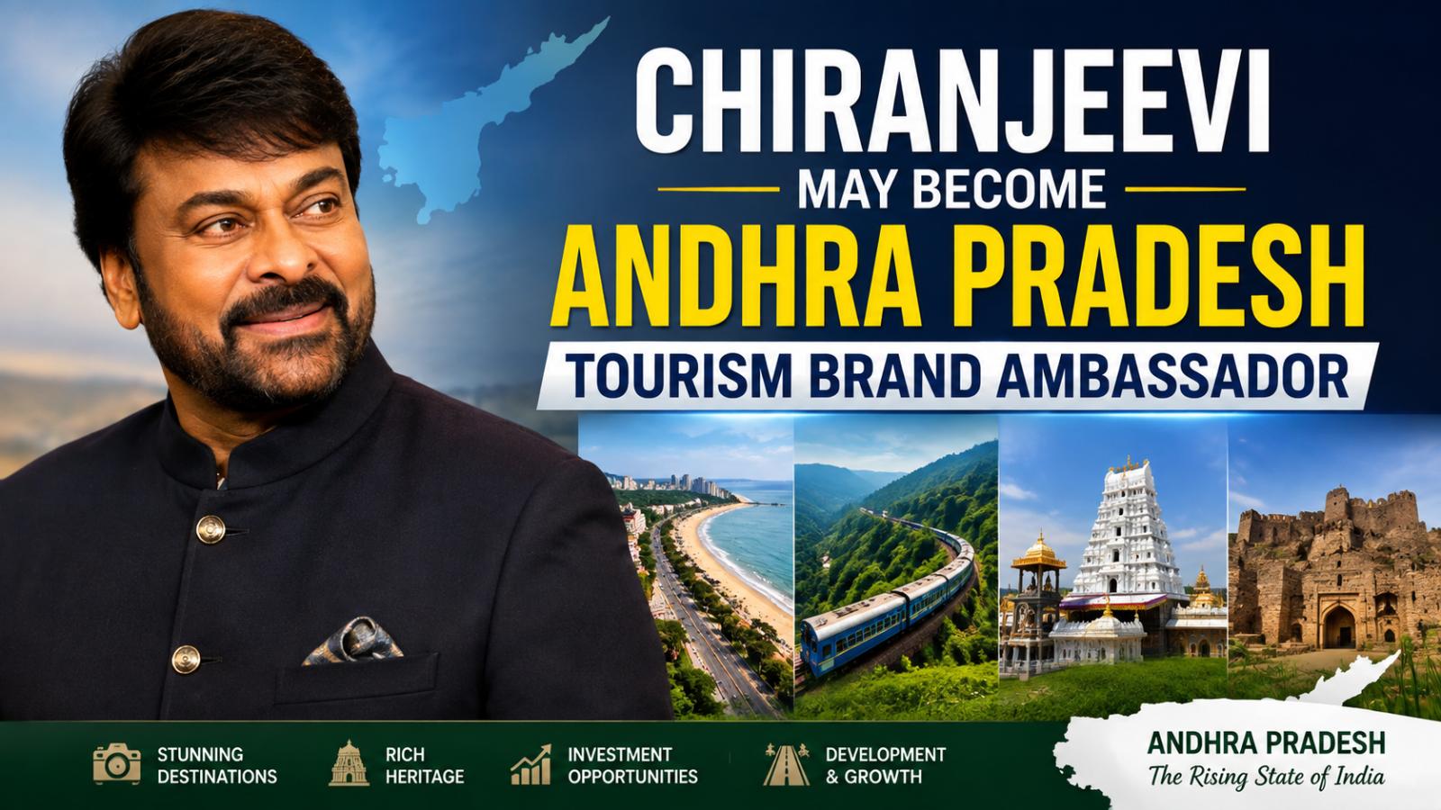 Chiranjeevi May Become Andhra Pradesh Tourism Brand Ambassador