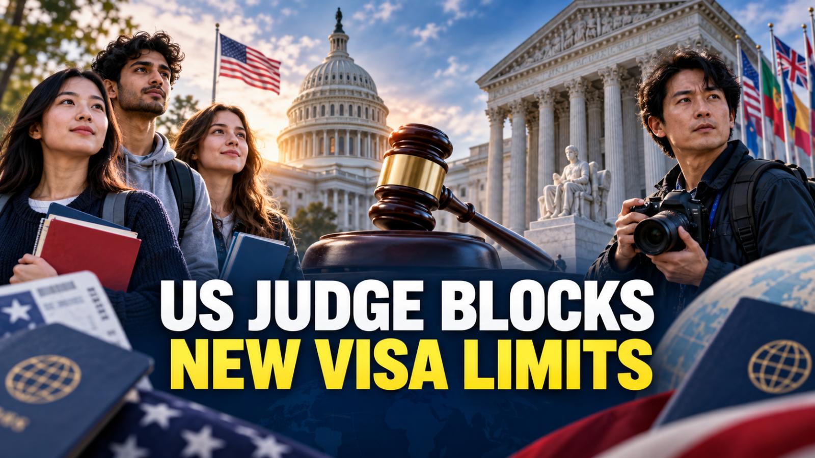 US Judge Blocks New Visa Limits for Students, Journalists