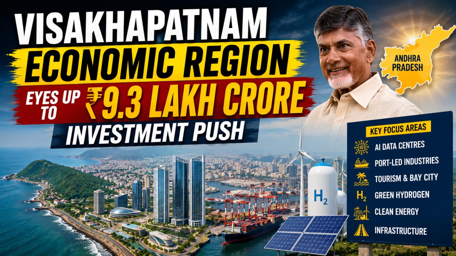 Visakhapatnam Economic Region Eyes Rs 9.3 Lakh Crore Push