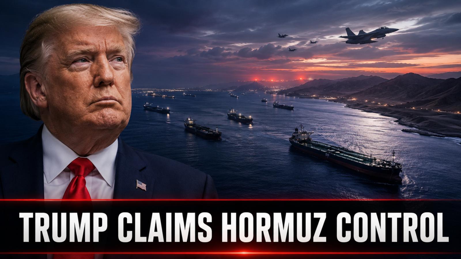 Trump Claims US Has Near-Total Control of Strait of Hormuz