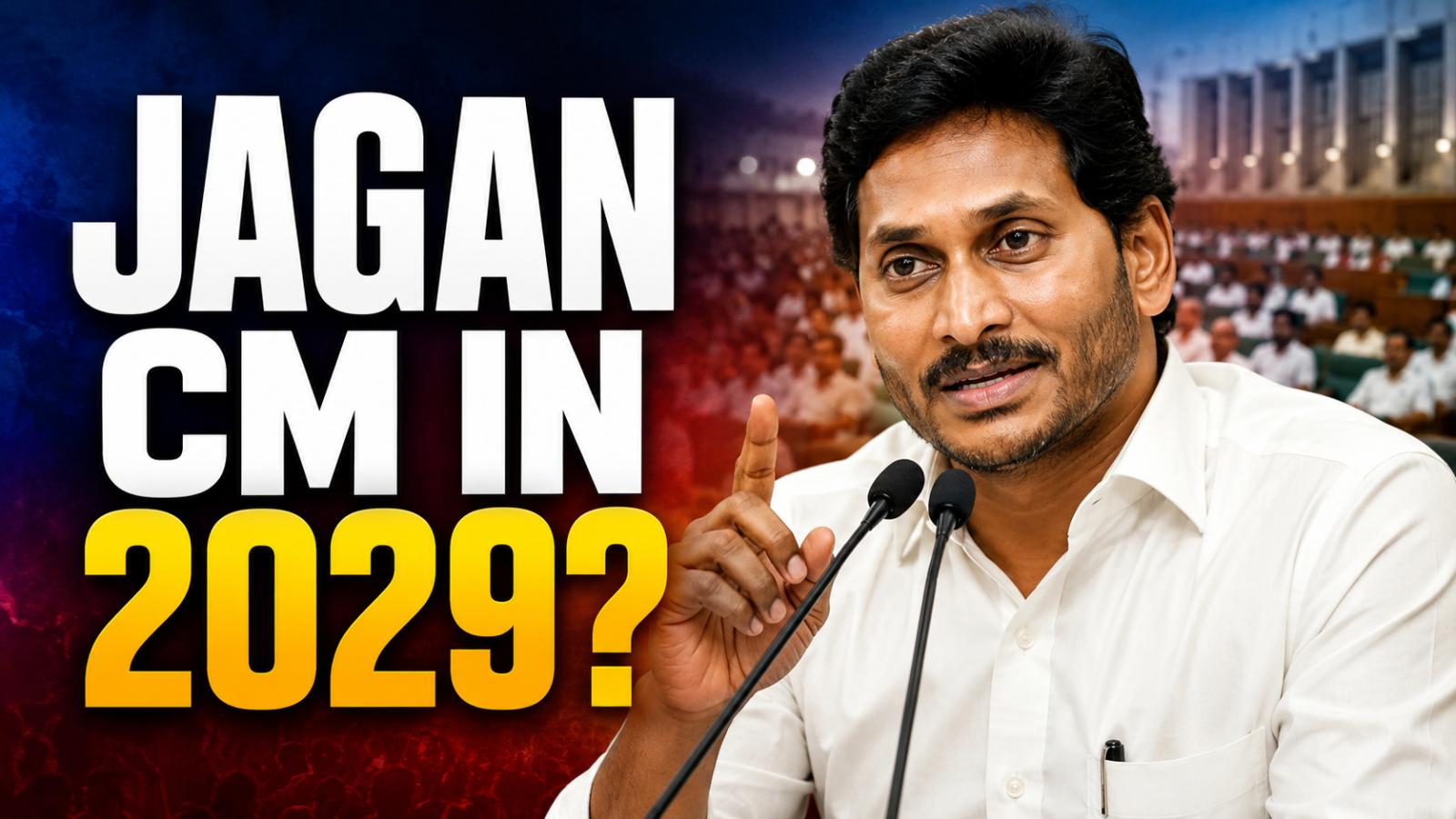 YS Jagan Hints at 2029 Comeback, Targets Naidu Government