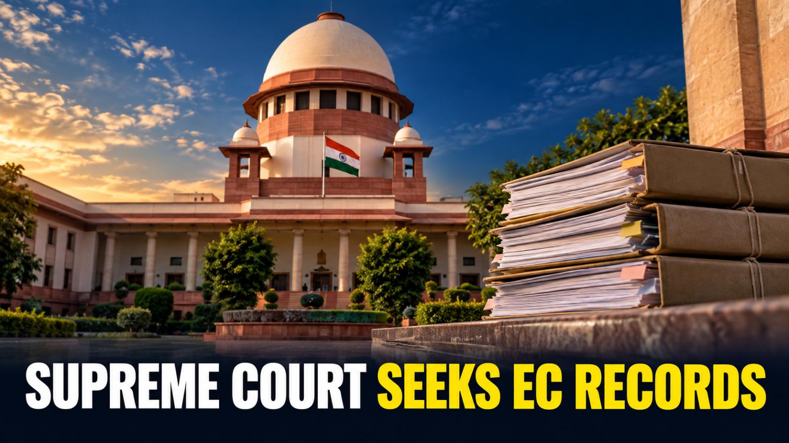 Supreme Court Seeks EC Records in SIR Row, Declines CEC Suspension