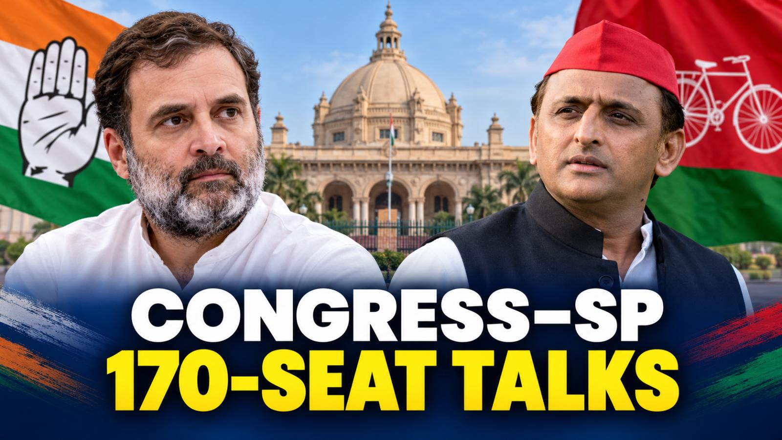 Congress Shares 170 Seats With SP for UP Election 2027 Talks