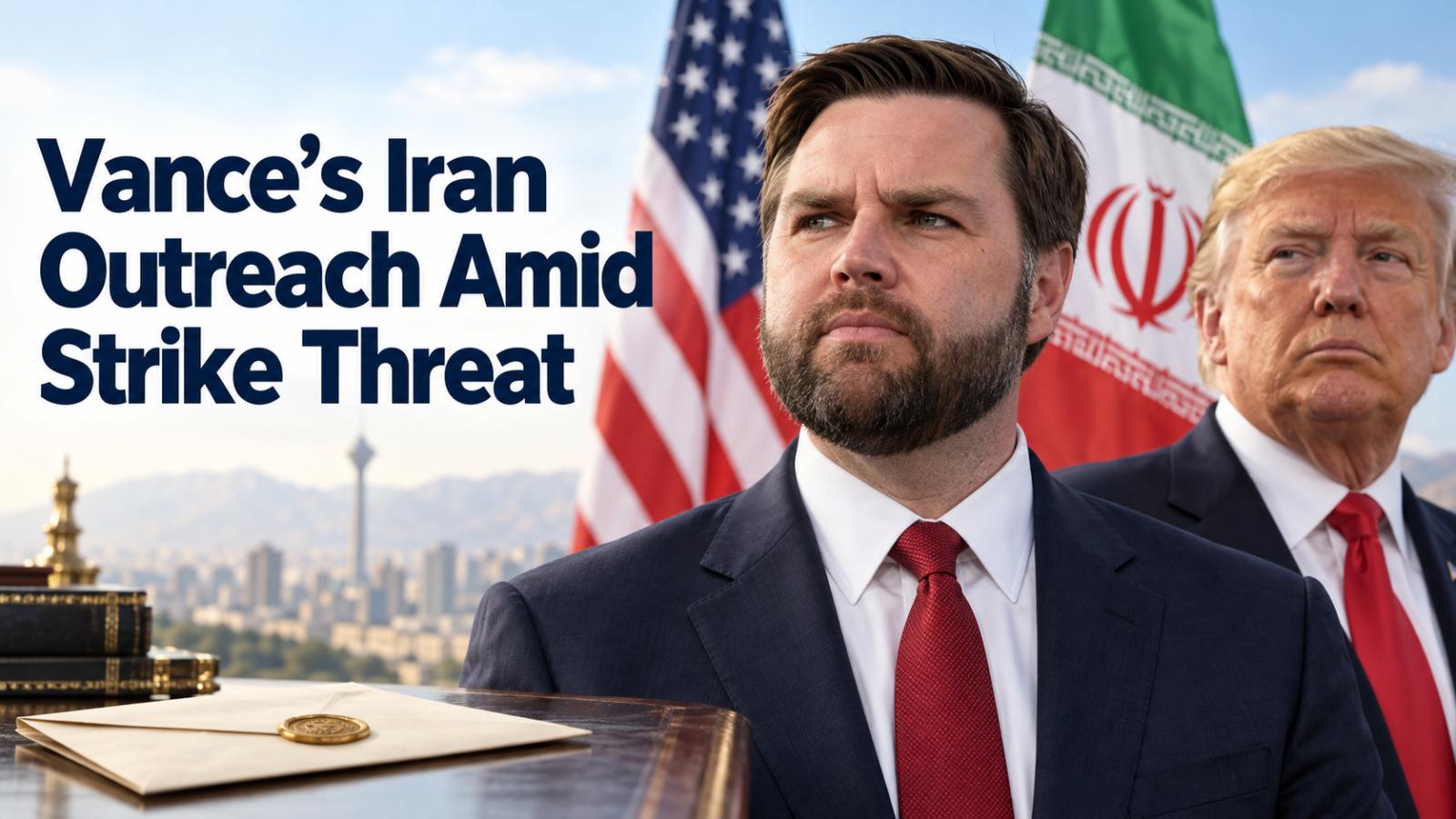 JD Vance’s Iran Outreach: Trump Cites Medical Aid Amid Strike Threat