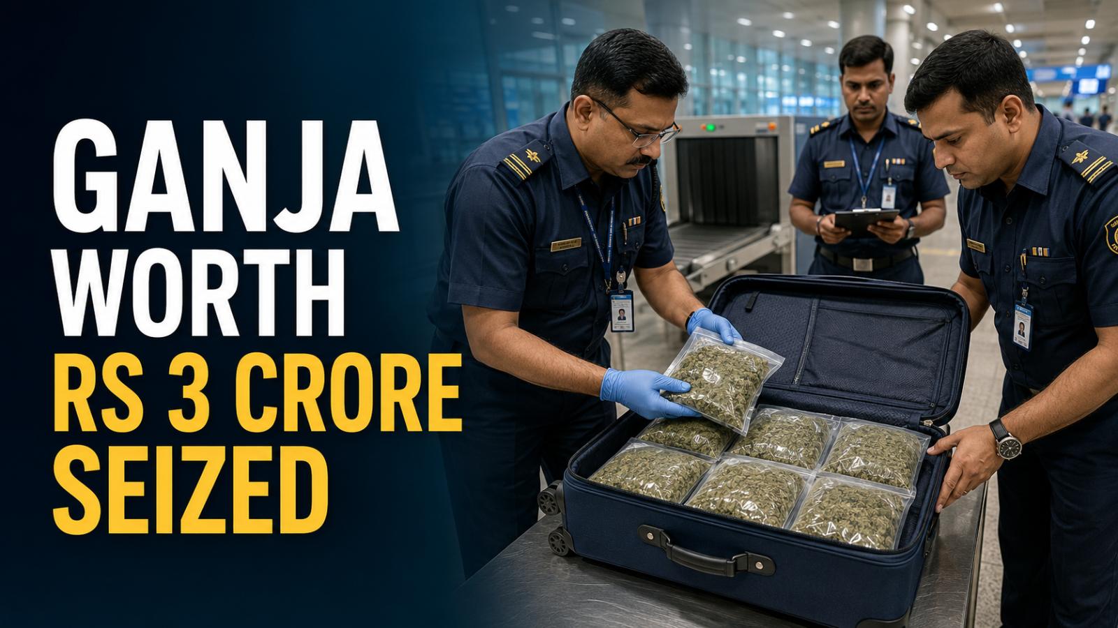 Chennai Airport Customs Seize Ganja Worth Rs 3 Crore