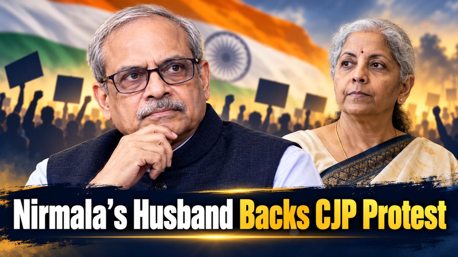 Nirmala Sitharaman’s Husband to Join CJP-Backed Protest