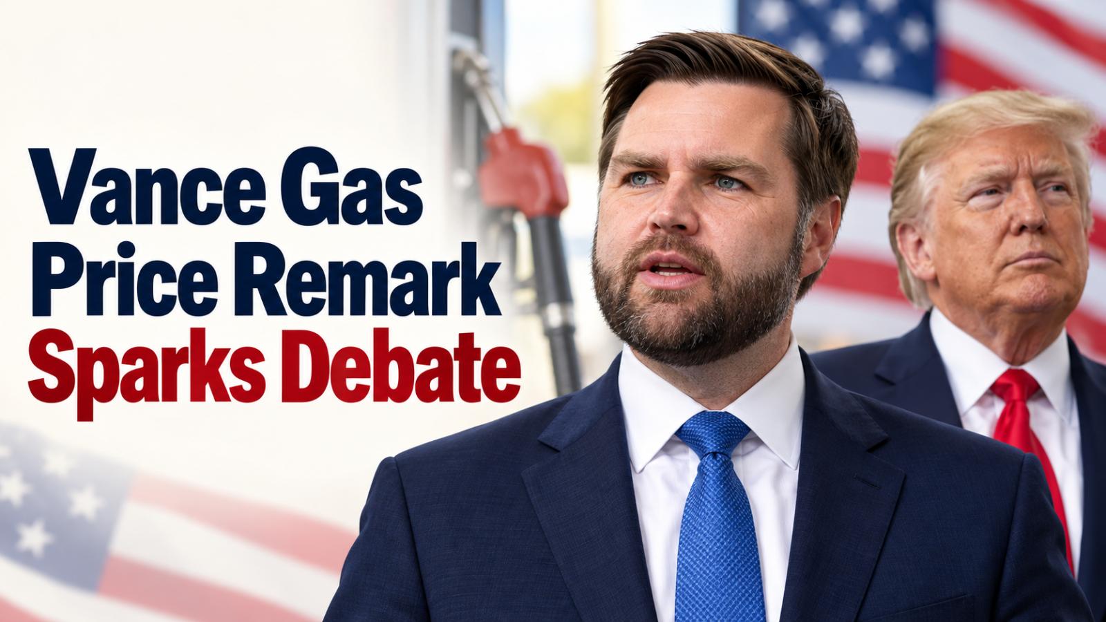 JD Vance Gas Price Remark Sparks Trump Comparisons Online