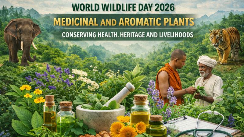 World Wildlife Day 2026 Celebrating Medicinal and Aromatic Plants for Health, Heritage, and Livelihoods