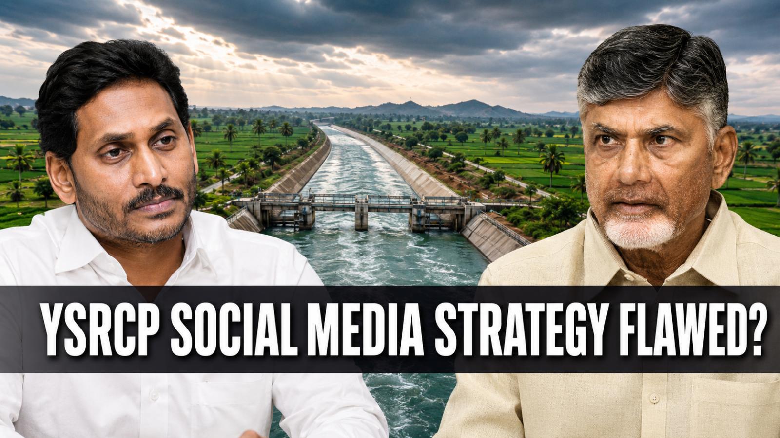 YSR Congress Faces Questions Over Polavaram Social Media Line
