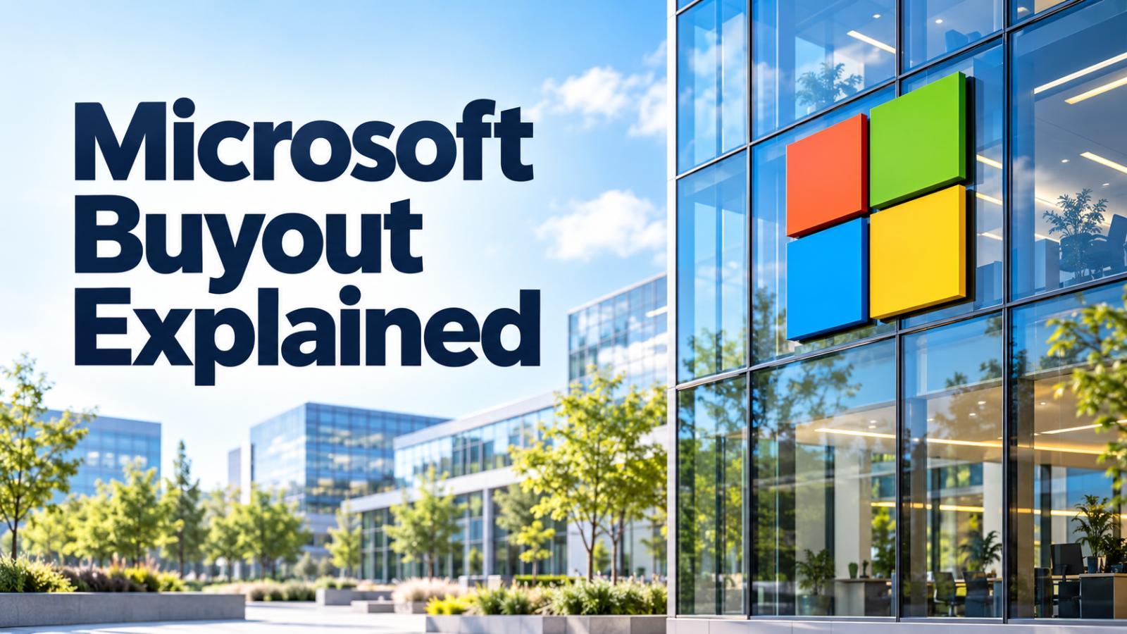 Microsoft Buyout Explained: Benefits, Eligibility and Saying No