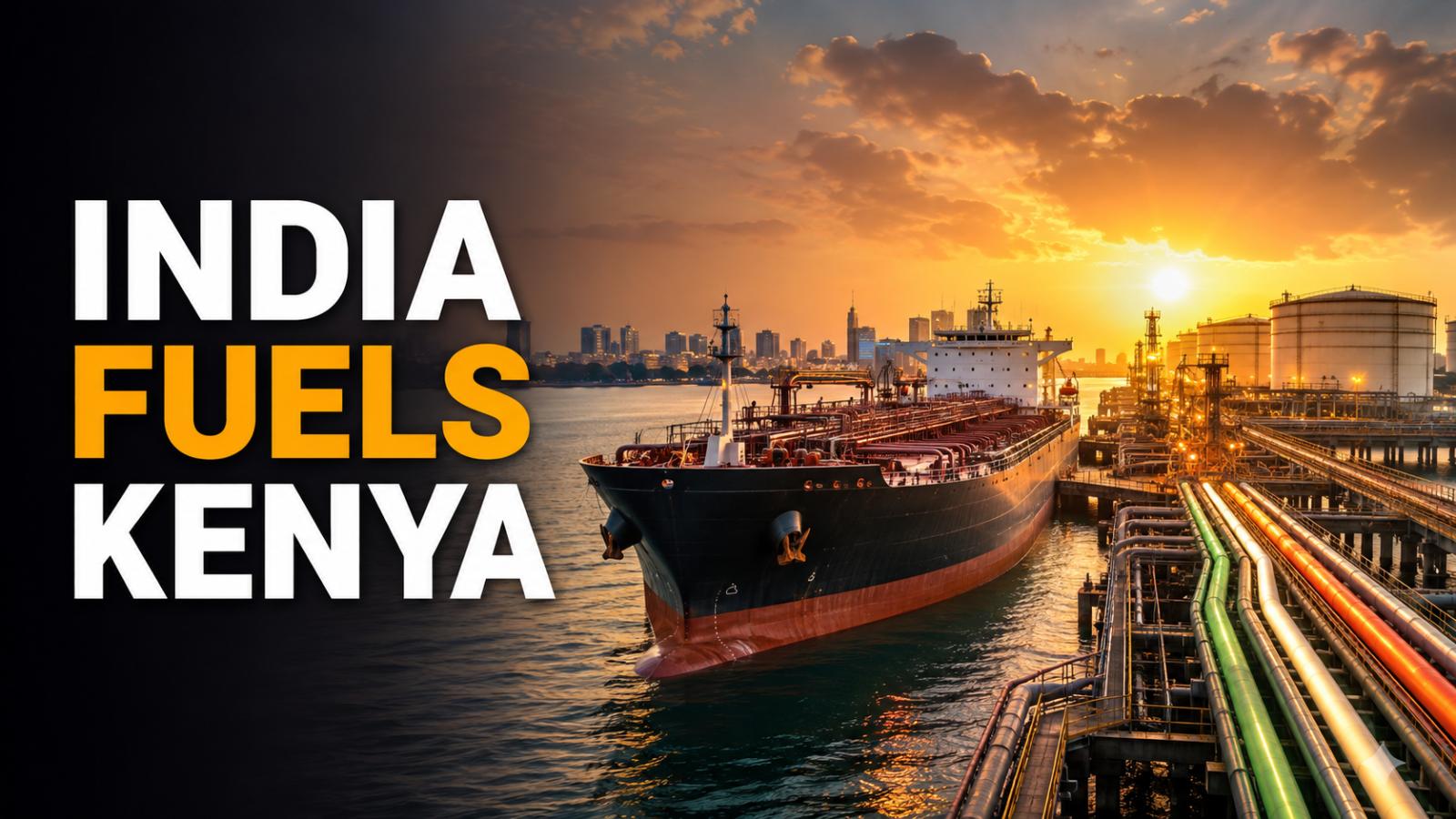 India Becomes Kenya’s Key Fuel Supplier Amid West Asia War