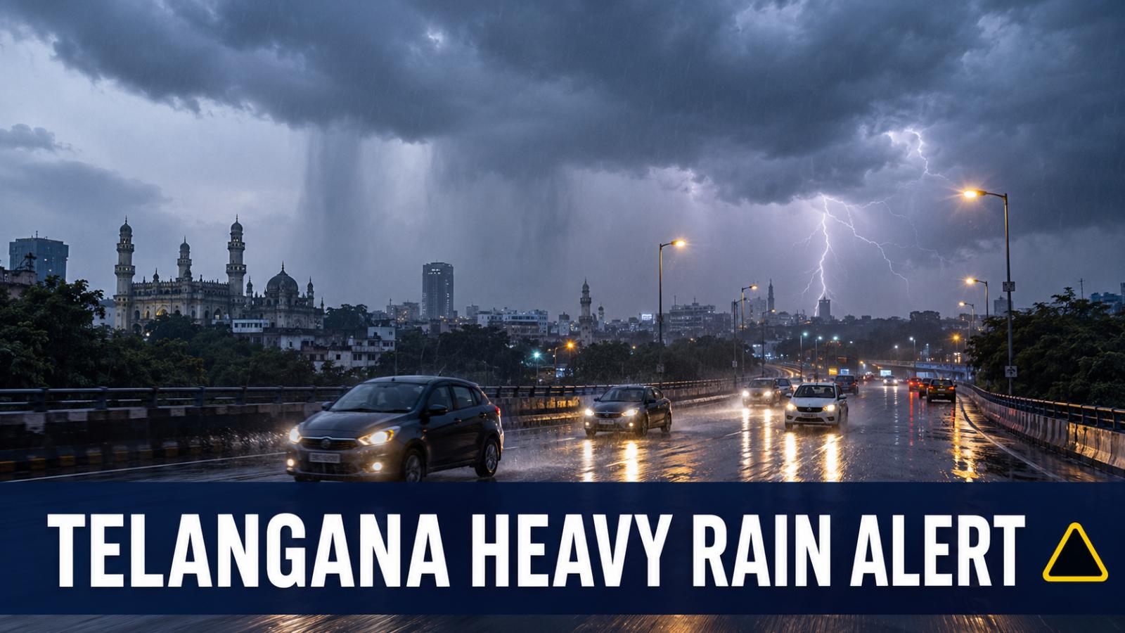 Telangana Heavy Rain Alert: IMD Forecasts Thunderstorms